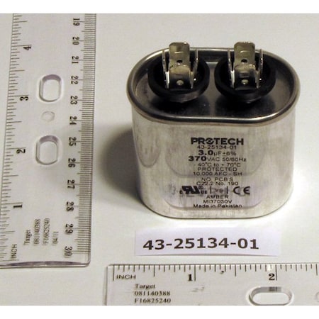 Rheem 43-25134-01 Capacitor - 3/370 43-25134-0